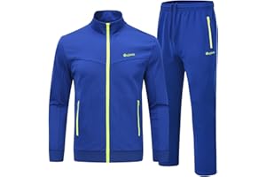 YSENTO Men's Tracksuits Outfits Set 2 Piece Jogging Suits Warm Up Sweatsuits Sweat Track Suits Sets