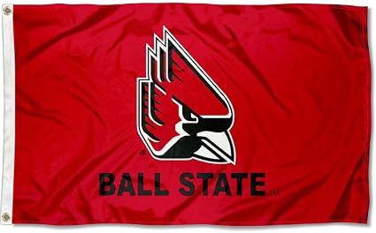 Amazon Com College Flags Banners Co Ball State Cardinals New