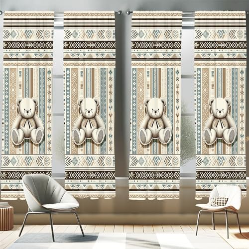 Ambesonne Southwestern Window Curtains Pack of