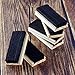 6 Pack Chalkboard Erasers Premium Wool Felt Eraser Dustless Wood Chalk Eraser Blackboard Eraser Cleaner for Teachers and Kids