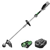 EGO POWER+ String Trimmer, Battery Powered, 15" Trimmer for Weeds and Grass with Rapid Reload, Split Shaft, Includes 56V 2.5Ah Battery and Charger - ST1502SA
