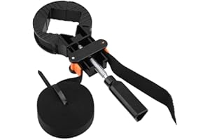 Adjustable Corner Clamp, 4 Jaws 6M Furniture Picture Frame Holder Multi-Corner Clamp Woodworking Hand Tool for Gluing Nailing