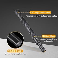 HARFINGTON 19mm Drill Bit 13mm Reduced Shank Round
