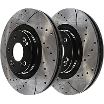 KAX 13.13in Rear Disc Brake Rotors Pair – Fits Honda Odyssey, Pilot, Acura MDX, ZDX