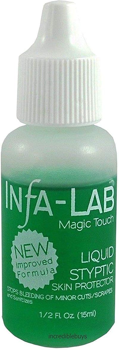 Infalab Infa-Lab MAGIC TOUCH Liquid Styptic Nails Stop Bleeding Drops