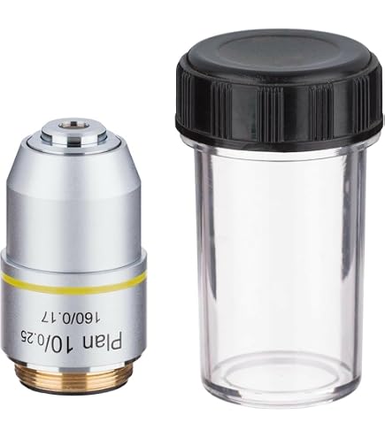 Amazon.com : AmScope 20X Plan Achromatic Objective Lens with