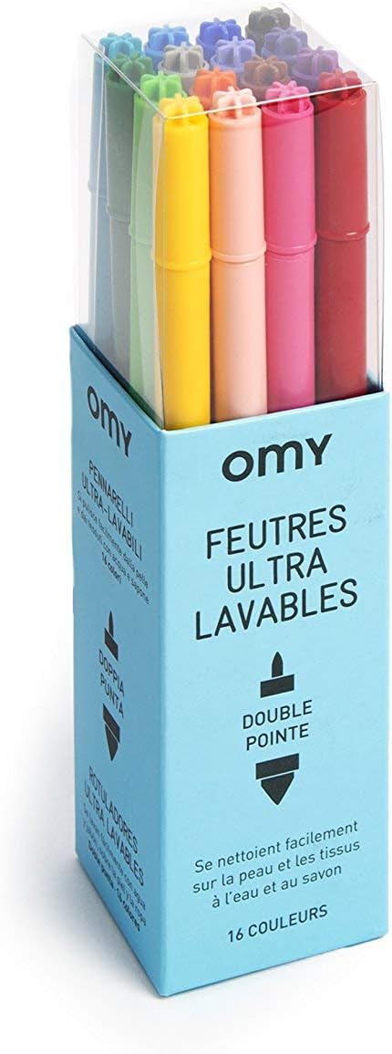 Set de 16 rotuladores ultralavables Omy Set de 16 rotuladores ultralavables Omy