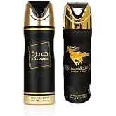 Qaed al Fursan 200ML + Khamrah 200ML &ndash; Exotic Arabian Fragrance Mixed 2 Pack Set