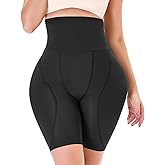 POP CLOSETS Padded Underwear for Women Hip Enhancer Shapewear Shorts Tummy Control Panties Butt Pads for Bigger Butt