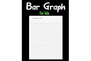 Bar Graph Books For Kids: Graph Paper Notebook 8.5 X 11, Help Kids Begin To Collect And Compare Data, Bar Graph Paper