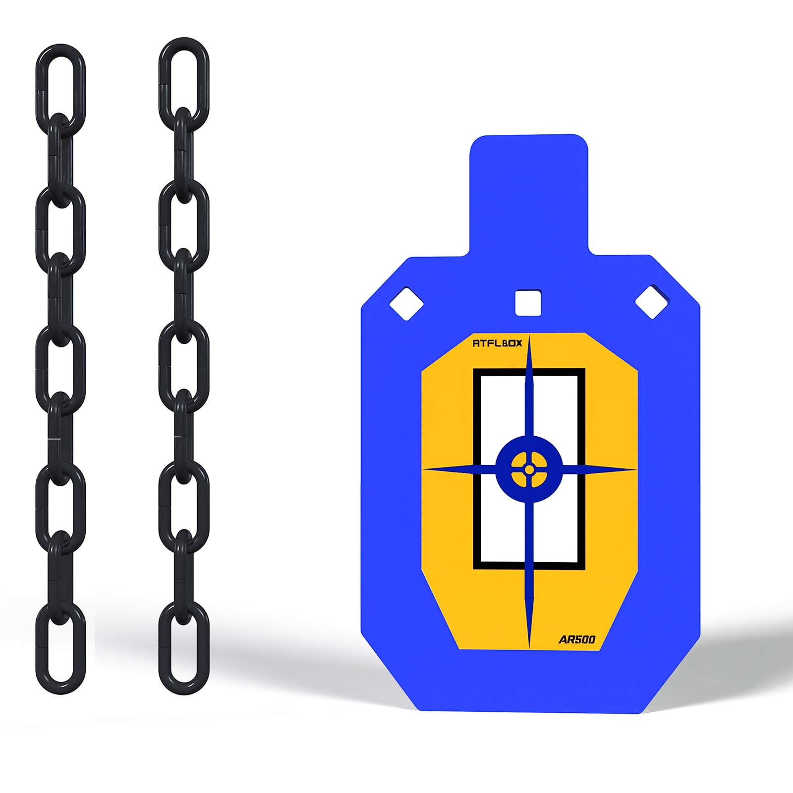 Photo 1 of *MISSING PARTS - See Clerk Notes*
Atflbox AR500 Steel Target for Shooting, 1/2'' Thick Metal Targets with Mounting Kit, High Caliber Gong Silhouette Metal Target for Precision Shooting (D- 7''x12'' Torso)