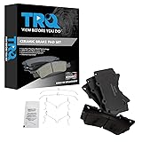 TRQ Front Brake Pads Ceramic Compatible with