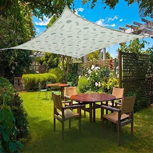 YHNJI Sonnensegel, 2x 2m, für Außenbereich, Terrasse, Garten, Hinterhof, Pool – Bild 7