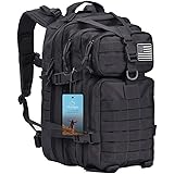 Prospo 40L Military Tactical Shoulder Backpack for School Assault Survival Molle Bag Pack Fishing Backpack for Tackle Storage