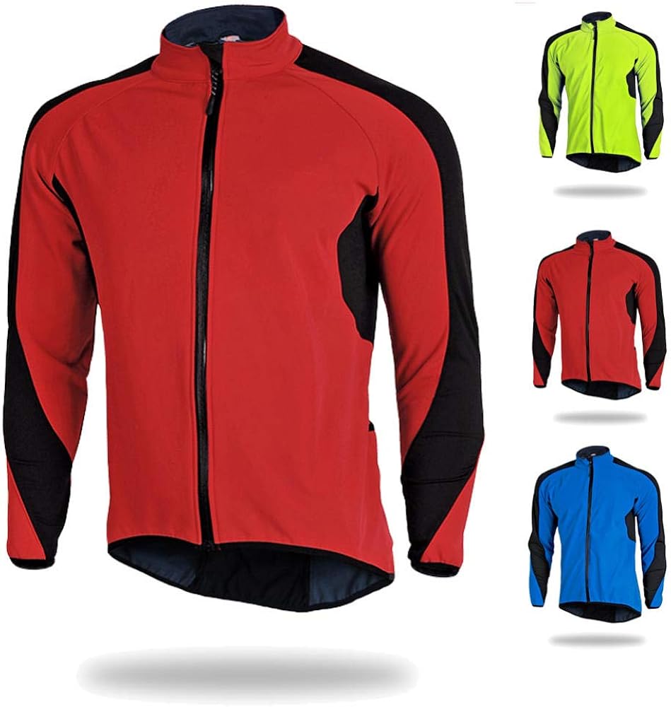 KFRS Autumn and Winter Cycling Jacket Thicken Windproof Jacket for Men
