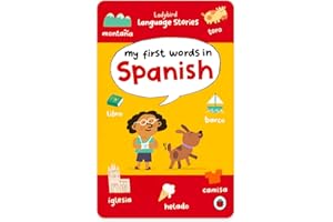 Yoto Ladybird Language Stories: My First Words in Spanish – Kids Audio Card for Use with Player & Mini All-in-1 Audio Device, Educational Screen-Free Listening with Interactive Learning, Ages 5+