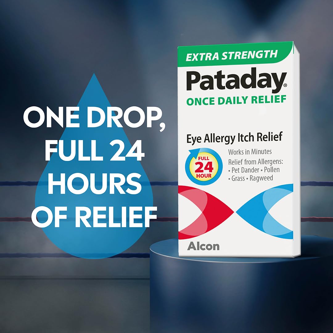 PATADAY Once Daily Relief Extra Strength 2.5ml, Clear, 1 pack