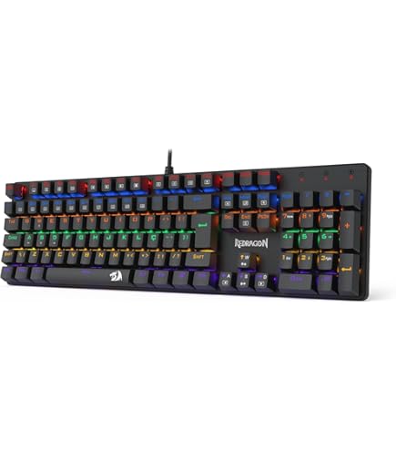 Teclado mecânico RGB para jogos Z-66 RGB Teclado mecânico para jogos com painel de metal
