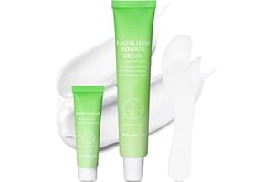 ZEPONYX Painless Facial Hair Removal Cream for Women - Sensitive Skin 2-in-1 Kit with Soothing Cream | Upper Lip & Chin Hair Remover | At-Home Depilatory (4 Min, 7 Days Smooth),2.03 Fl Oz