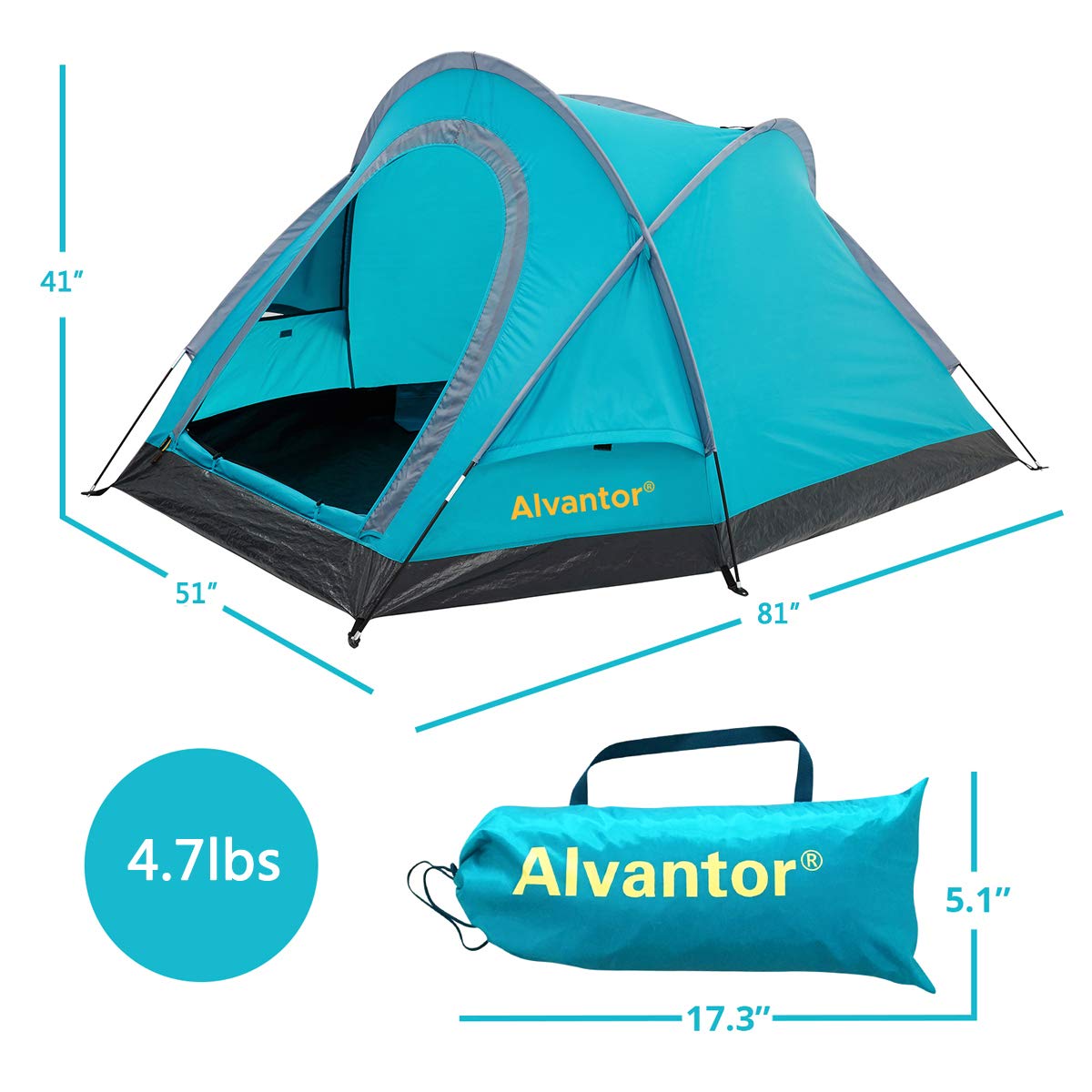 Alvantor Outdoor Warrior Backpacking 