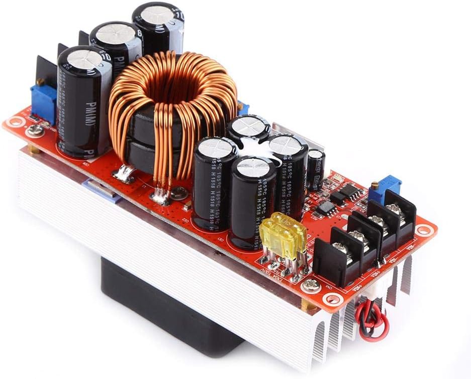 YWBL-WH Boost Converter Module 1500W 30A DC-DC Boost Converter Step-up Power Supply Module 10-60V In 12-90V - Image 5