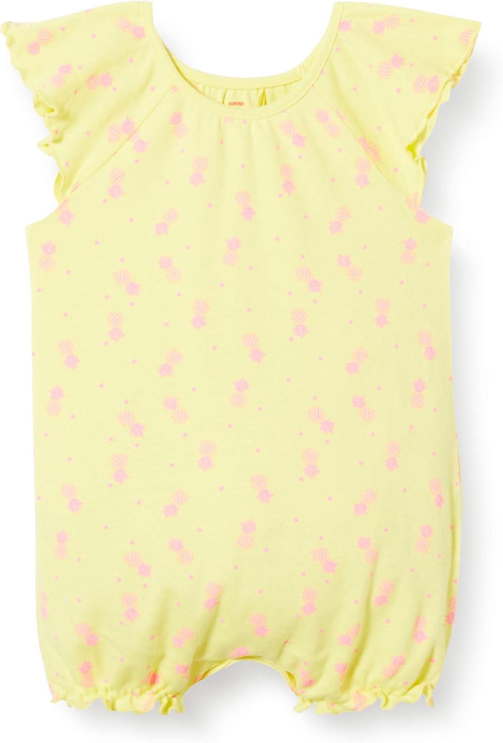 Koton Kız Bebek Tulum Kısa Tulum, Sarı (Sari 06f), 1218