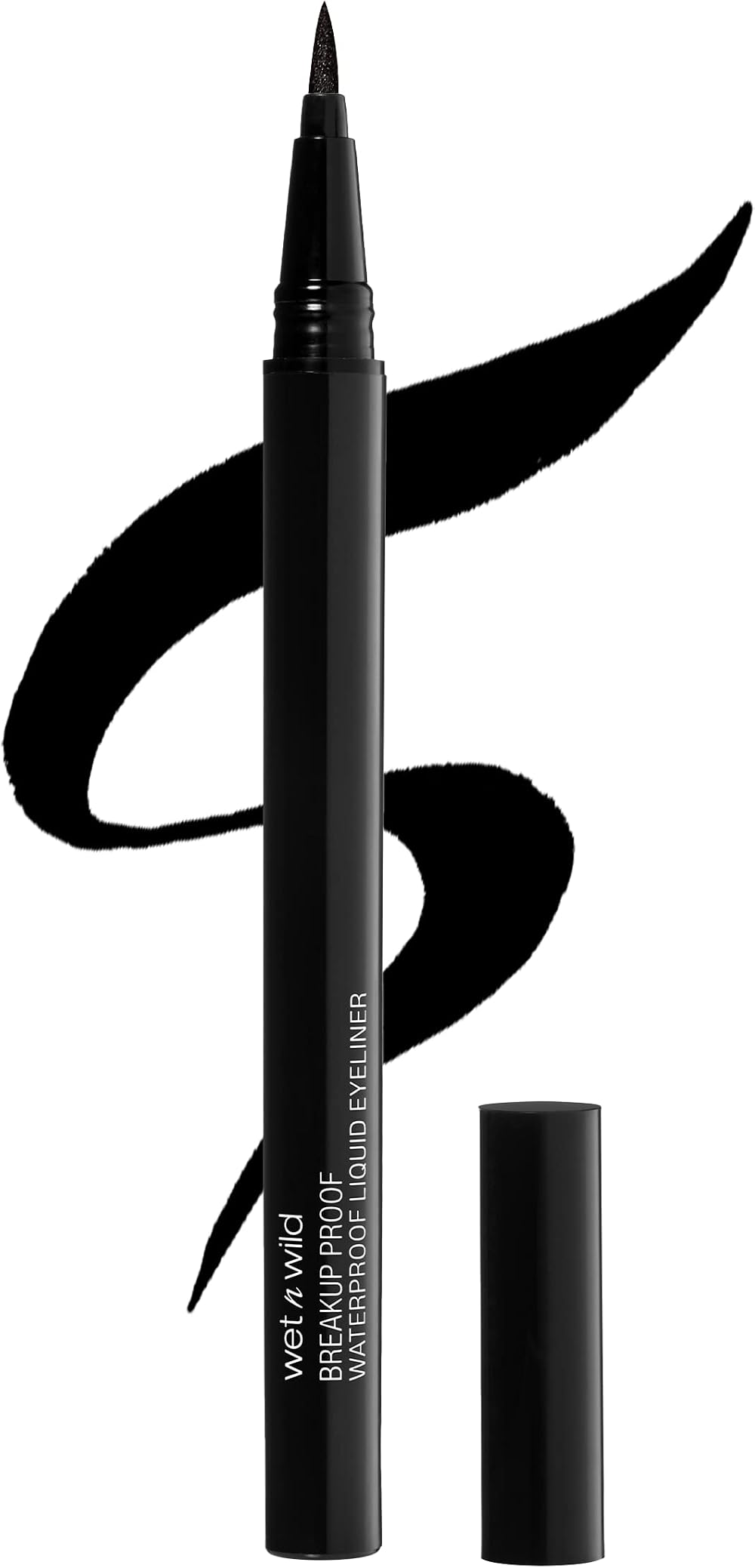 Wet n Wild Mega Last Breakup Proof Liquid Eyeliner Black 16 Hour Wear