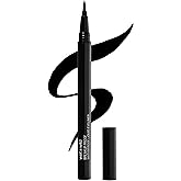 wet n wild Mega Last Breakup Proof Liquid Eyeliner - Ultra-Fine Brush, Waterproof, 16-Hour Long-Lasting Wear- Cruelty-Free & 