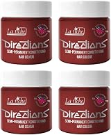 La Riche Directions Semi-Permanent Hair Color 4x 100ml Pillarbox Red Dye