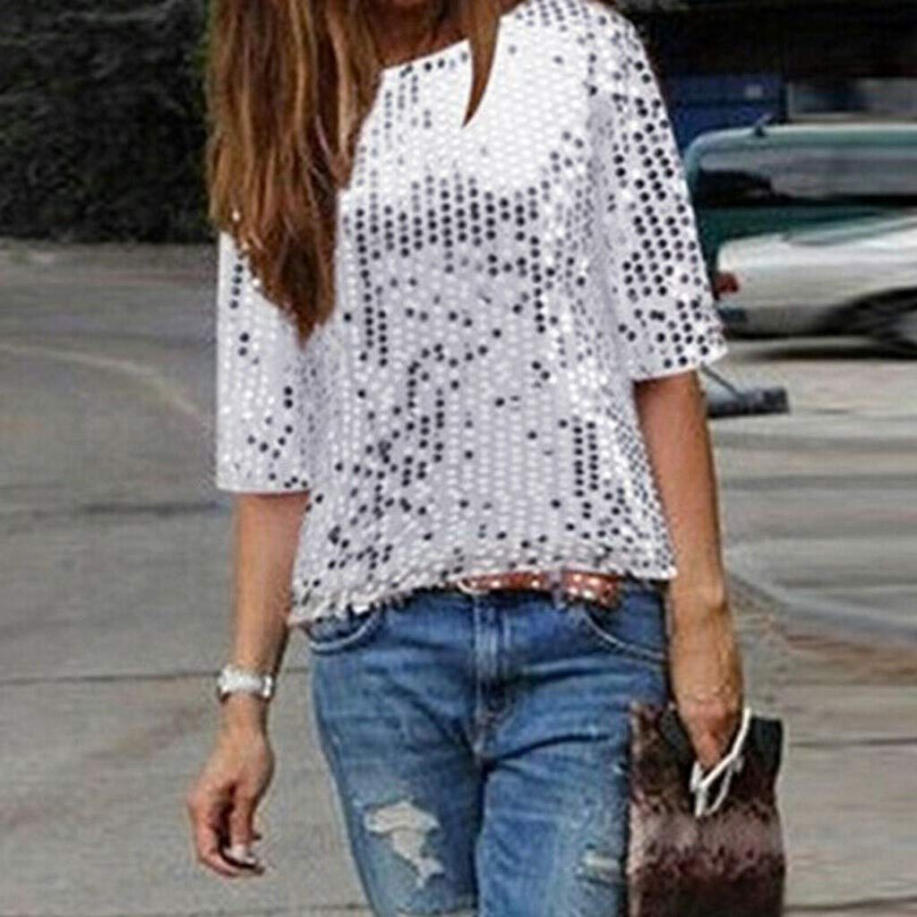 shimmering party tops