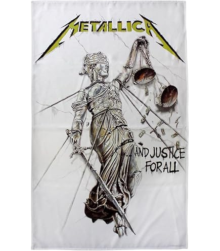 Metallica - Bandeira da Justice For All | Amazon.com.br