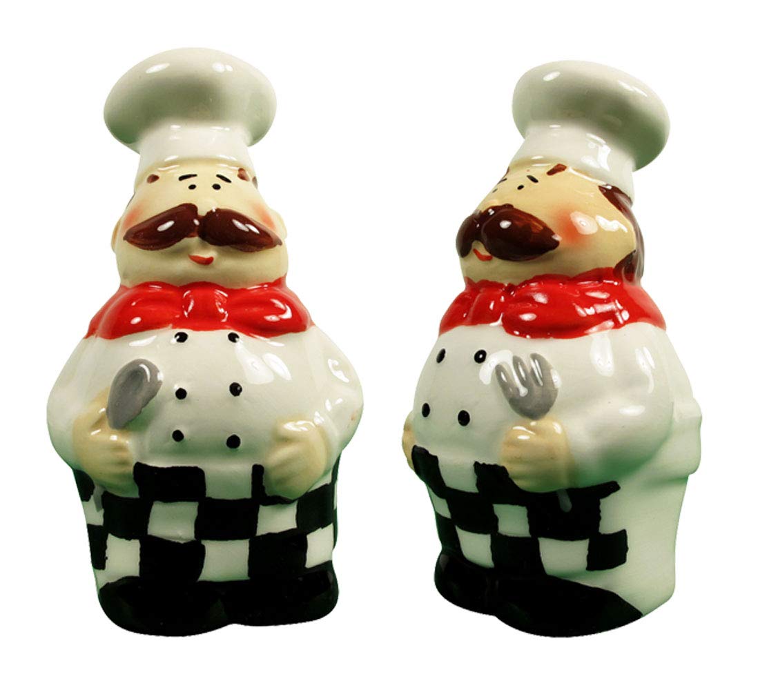 Opbk Varna Bg Chef Kitchen Set Fat Chef Kitchen Accessories French Chef Decor For Kitchen Home Bakery Restaurant Food Service Equipment Supplies Linen Table Accessories