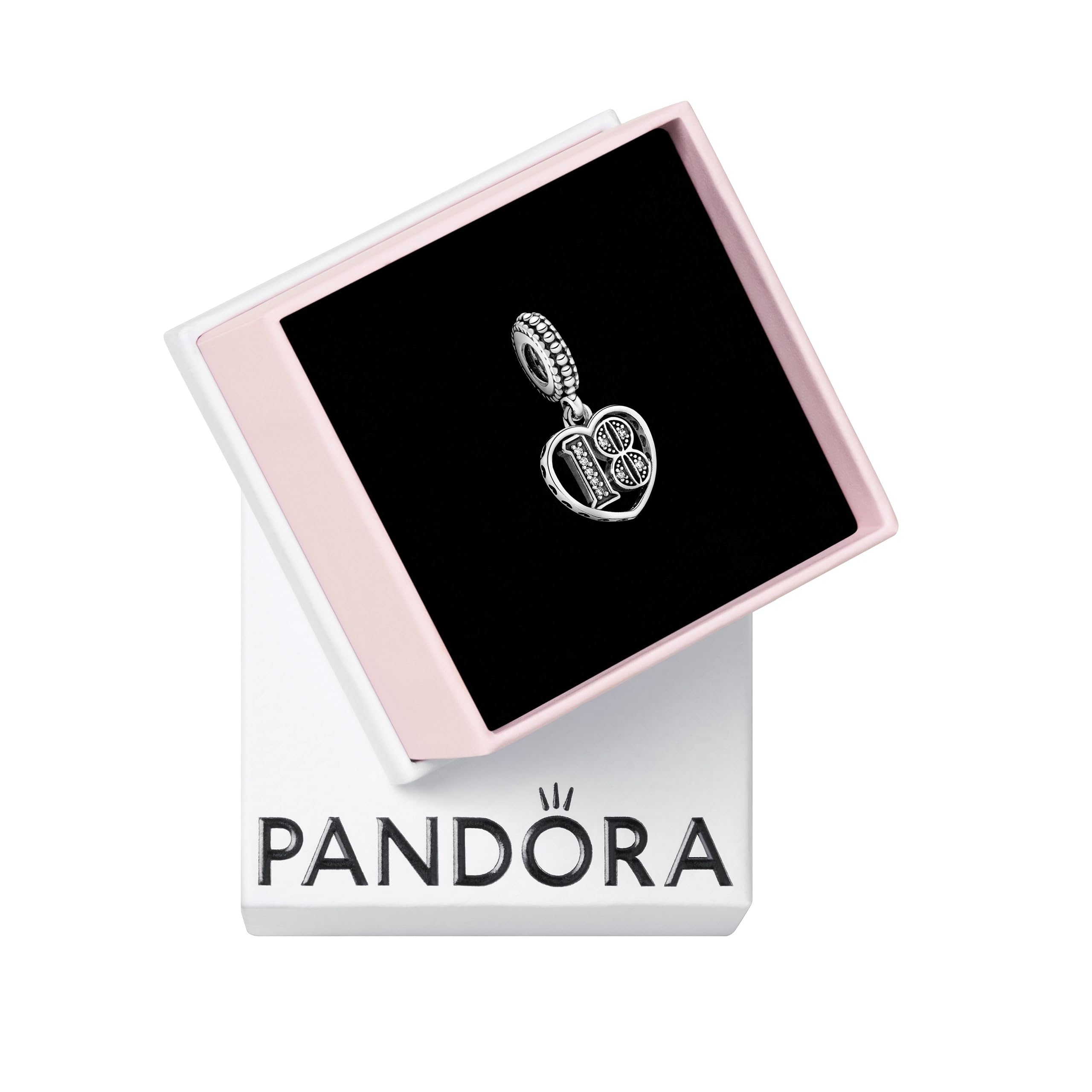 Pandora 18th Celebration Dangle Charm 797262CZ