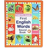 BLOCKv English Learning Sound Book for Kids – 470+ Words, 21 Themes with American Accent | Interactive Phonics & Vocabulary Learning Toy for Toddlers Ages 3-6 | Educational Gift for Preschoolers(3-6Y)