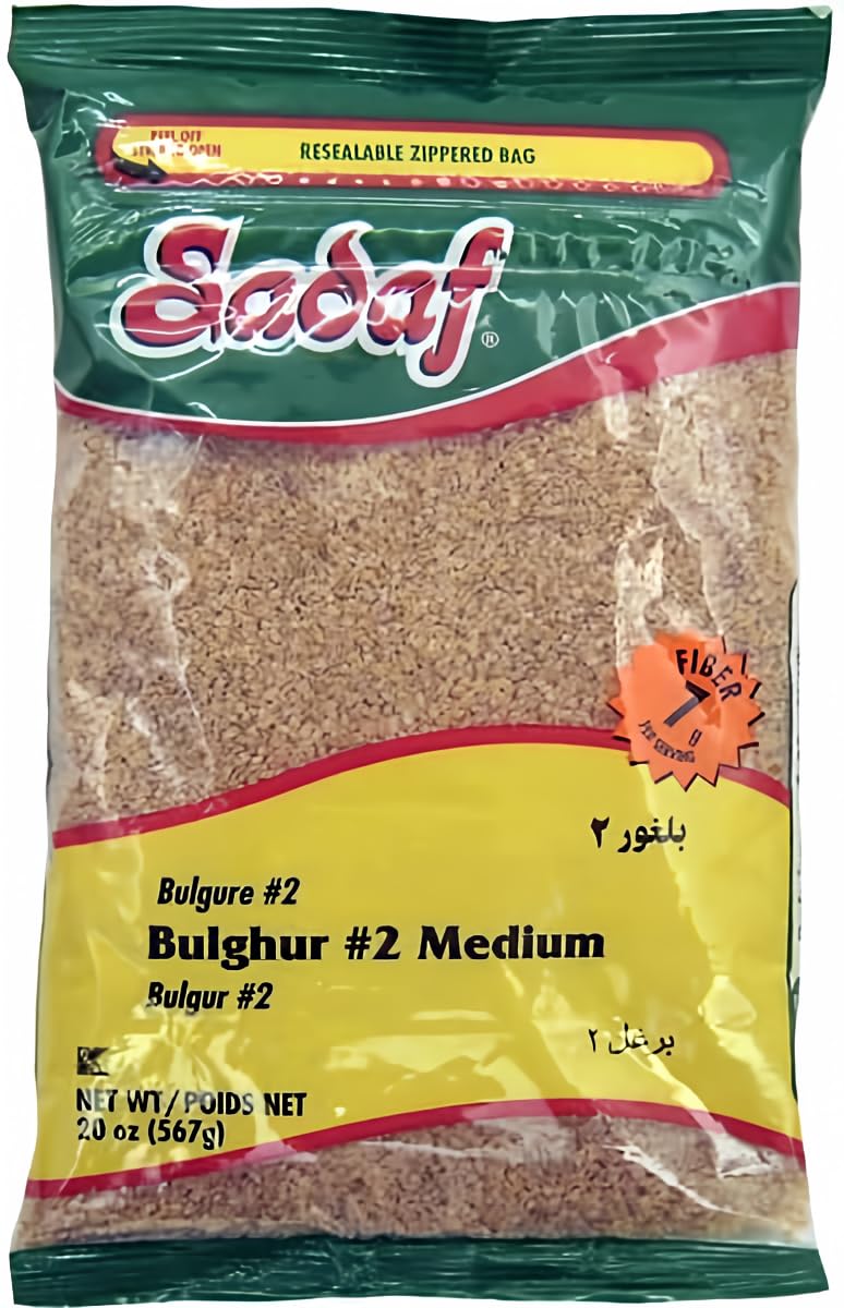 Sadaf Bulghur #2 Medium - Bulgur Wheat Medium for