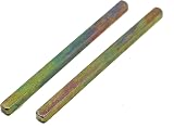 fiXte 2 x Replacement Door Handle Spindle Bar 7.5mm x 85/100/128/150mm