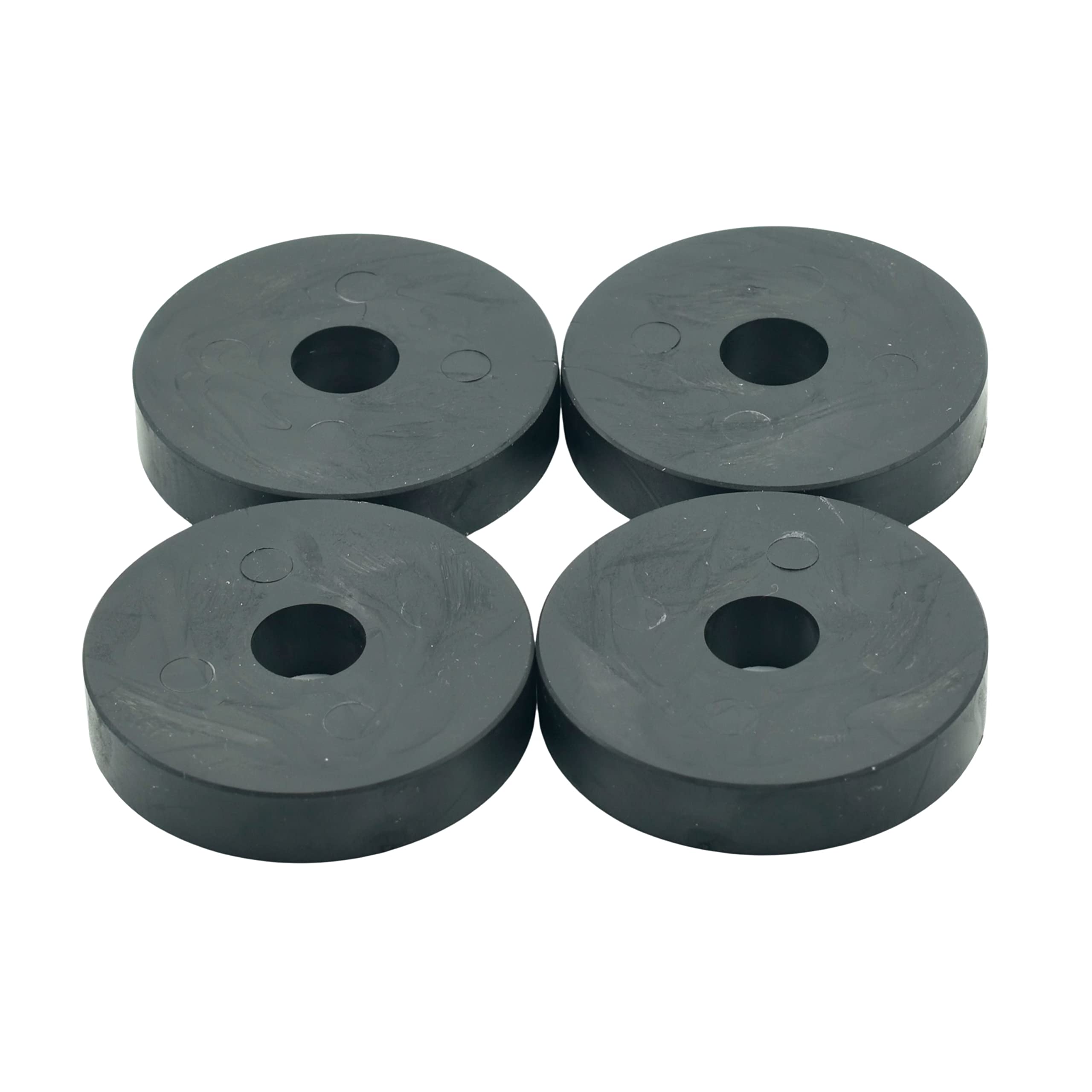 Hawkeng Thick Rubber Spacers M12 (12mm) Hole - 50mm O/D x 10mm Height (4PCS)