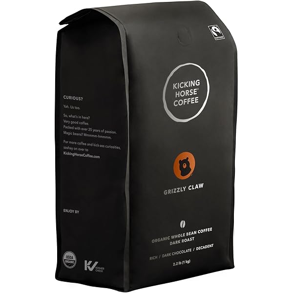 Amazon.com: Kicking Horse Coffee, Swiss Water Process, Whole