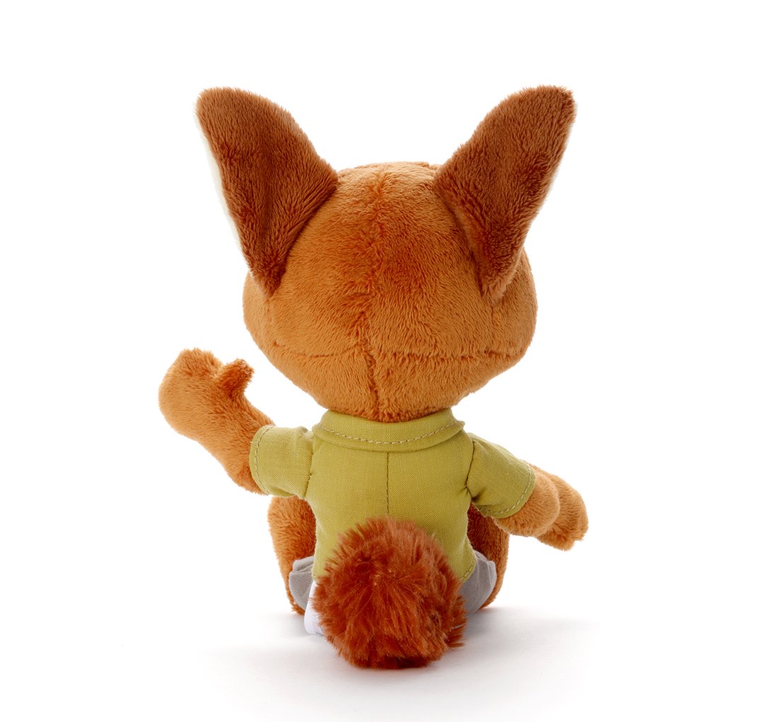 ズートピア Tomy製のぬいぐるみ S ニック ワイルド ちょっと仕入れすぎてしまい 在庫過多のため今だけ特価にしました 当店通常価格１９８０円のところ３０ オフの１３８６円です アメリカントイショップ ジェイビー