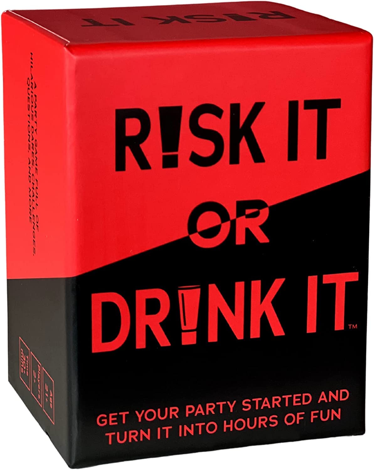 Photo 1 of Fun Drinking Game for Parties: 150 Hilarious Dares & Risky Questions for Games Nights - Cards for Party Pregames, College or Bachelorette