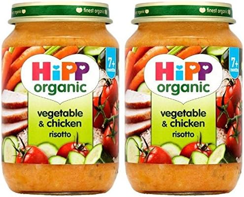 (2 Pack) - Hipp Chicken & Vegetable Risotto (7+)| 190 x 6 gx |2 Pack - Super Saver - Save Money