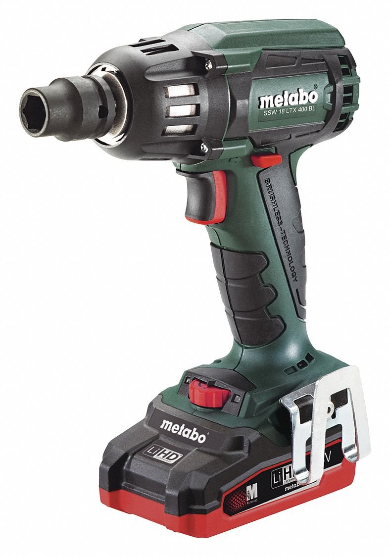Cordless Impact Wrench, 3.1Ah, 295 ft.lb. Industrial