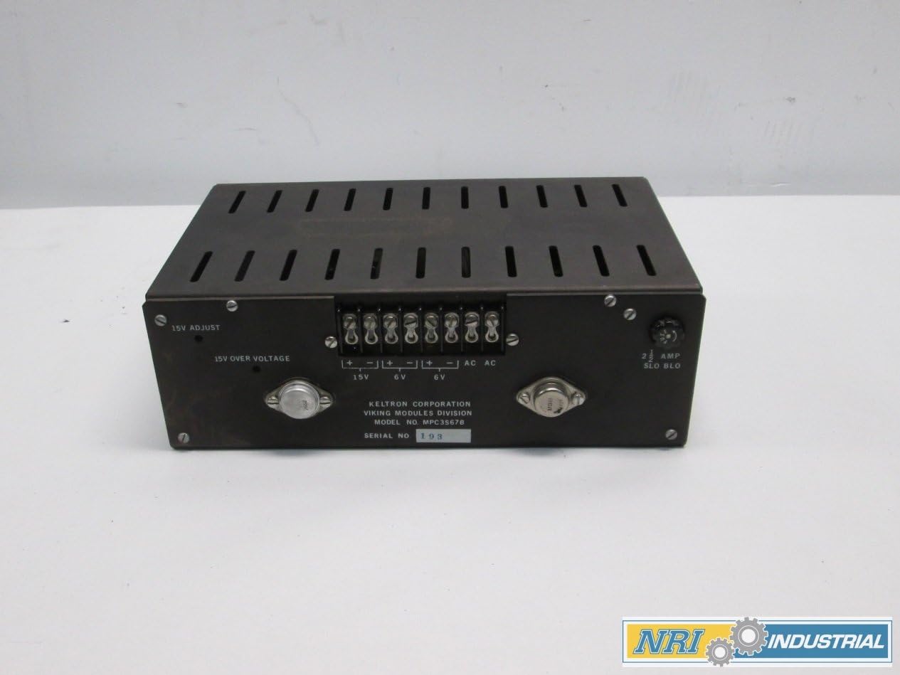 NEW KELTRON MPC3S67B VIKING POWER SUPPLY 120V-AC 6/15V-DC D392492