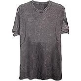 Comfort Breastfeeding Shirts for Women Zip Nursing Tops Causal Distressed Acid Washed Maternity Tees