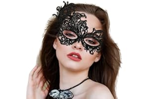 MORDARLI Masquerade Mask for Women Lace Masks Venetian Masquerade Party Halloween Costume Party Masks for Adult