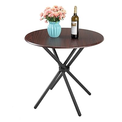 JAXSUNNY Round Dining Table for Kitchen, Bar, and Living Room