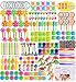 Max Fun 200Pcs Random Color Assortment Toys for Kids Birthday Party Favors Prizes Box Toy Assortment Classroom Rewards,Pinata Filler Toys, Toys Treasure Box