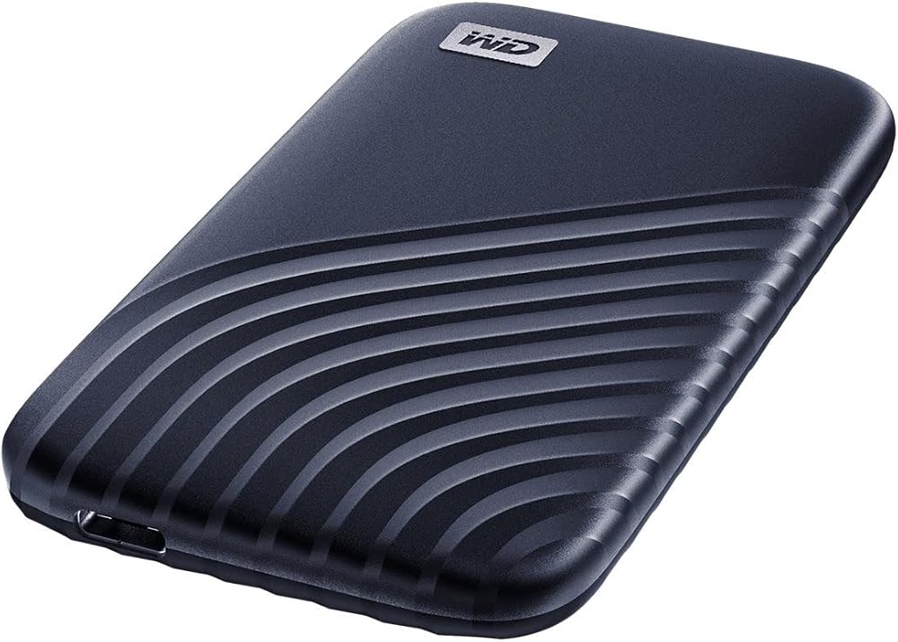WD My Passport SSD 2TB Portable External SSD Midnight Blue USB 3.2 Gen-2