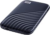 WD My Passport SSD 2TB Portable External SSD Midnight Blue USB 3.2 Gen-2