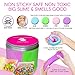Unicorn Party Supplies Slime Containers Kit + 2 FREE UNICORN SQUISHY Magical Unicorn Fluffy Slime Putty Accessories Toys Pastel Rainbow colors that create Happy Satisfying Stress Relief HOURS OF FUN!